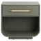 Ayelet Modern Classic Green Oak Nightstand|Kathy Kuo Home