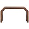 Daisy Modern Classic Dark Brown Wood Rectangular Console Table|Kathy Kuo Home
