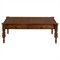 Nevis Updated Traditional Brown Wood Rectangular Storage Coffee Table|Kathy Kuo Home