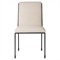 Darby Modern Classic White Performance Iron Dining Chair|Kathy Kuo Home