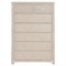 Elliana Coastal Beach Cream Woven Rattan Tall Chest|Kathy Kuo Home