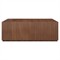Bryson Modern Classic Brown Wood Block Rectangular Coffee Table|Kathy Kuo Home