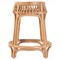 Cayden Coastal Beach Natural Rattan Round Counter Stool|Kathy Kuo Home
