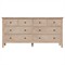 Nori Modern Classic Natural Wood Double Dresser|Kathy Kuo Home