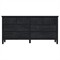 Nori Modern Classic Black Wood Double Dresser|Kathy Kuo Home