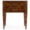 Renz Modern Classic Brown Burl End Table|Kathy Kuo Home