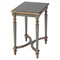 Zahra French Country Green Wood Side Table|Kathy Kuo Home