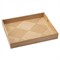 AERIN Marcello Modern Classic Brown Oak Wood Tray|Kathy Kuo Home