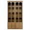 Brienne Modern Classic Brown Reclaimed Wood Arched Display Cabinet|Kathy Kuo Home