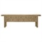 Ian Rustic Lodge Bleached Brown Elm Wood Rectangular Console Table|Kathy Kuo Home