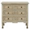 Jiselle French Country Distressed Light Blue Reclaimed Pine Bachelor Chest|Kathy Kuo Home
