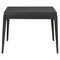 Seigfried Modern Classic Black Oak Mahjong Game Table|Kathy Kuo Home