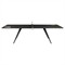 Seigfried Modern Classic Black Oak Ping Pong Game Table|Kathy Kuo Home