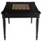 Isabella Updated Traditional Black Wood Game Table|Kathy Kuo Home