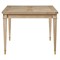 Century Maison French Country Blonde Cerused Oak Game Table|Kathy Kuo Home