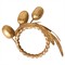 Juliska Forest Walk French Country Gold Iron Napkin Ring - Set of 4|Kathy Kuo Home
