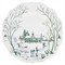 Juliska Country Estate Winter Frolic French Evergreen Ceramic Salad Plate|Kathy Kuo Home