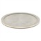 Langston Updated Traditional Sand Faux Shagreen Round Tray|Kathy Kuo Home