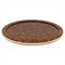 Maximilian Updated Traditional Brown Faux Tortoise Round Tray|Kathy Kuo Home