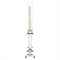 Viela French Country Crystal Glass Candleholder - Small|Kathy Kuo Home