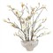 John Richard Coffee Magnolia Traditional Beige Ceramic Faux Floral Arrangement|Kathy Kuo Home