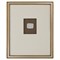 John Richard Mahogany White Intaglio Gold Frame Mixed Media VI - 22x18|Kathy Kuo Home