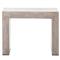 Tricia Industrial Loft Grey Concrete Rectangular Outdoor Side Table|Kathy Kuo Home