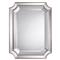 John-Richard Antoinette Regency Double Tiered Beveled Edge Silver Wall Mirror|Kathy Kuo Home