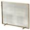 Gita Classic Simple Iron Fireplace Screen - Gold|Kathy Kuo Home