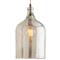 Noreen Modern Industrial Smoked Glass Pendant|Kathy Kuo Home