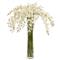 John-Richard White Dendrobium Orchids Tall Slender Floral Arrangement|Kathy Kuo Home