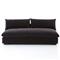 Cee Modern Classic Grey Performance Armless Sofa - Small - 74&quot;W|Kathy Kuo Home