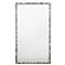 Pearl Coastal Grey Pearl Beveled Glass Rectangular Mirror - Medium|Kathy Kuo Home
