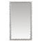 Small Clyde Frost White Wall Mirror - 42H|Kathy Kuo Home