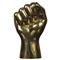 Farella Brass The Allegiance Fist Hand Sculpture|Kathy Kuo Home