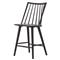 Lara Rustic Lodge Black Oak Windsor Counter Stool|Kathy Kuo Home