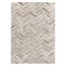 Natural Hide Modern Classic Chevron Pattern Beige Rug - 5&#39;x8&#39;|Kathy Kuo Home