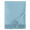 Sferra Dorsey Modern Classic Sky Cashmere Throw Blanket|Kathy Kuo Home