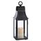 Elise French Country Washed Black Outdoor Lantern - Small