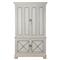 Rafaela French Country Grey Reclaimed Pine Wood Armoire|Kathy Kuo Home