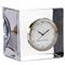 Simon Pearce Modern Classic Woodbury Square Glass Table Clock|Kathy Kuo Home
