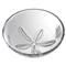 Simon Pearce Coastal Medium Sand Dollar Round Glass Bowl|Kathy Kuo Home