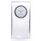 Simon Pearce Modern Classic Woodbury Tall Glass Table Clock|Kathy Kuo Home