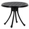 Provance Modern Ancient Earth Outdoor Round Side Table|Kathy Kuo Home