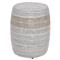 Lorry Coastal Beach Taupe Woven Rope Round Outdoor Side End Table|Kathy Kuo Home