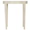 Alice Modern Classic Ivory Novelty Wood Side End Table|Kathy Kuo Home