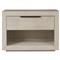 Leighton Modern Classic Grey Nightstand|Kathy Kuo Home