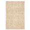 Mayen Coastal Beach Cream Jute Natural Rug - 5&#39;x8&#39;|Kathy Kuo Home