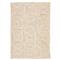 Naturals Tobago Global Beige Diamond Trellis Jute Solid Rug - 4&#39;x6&#39;