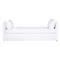 Cisco Home April Modern Classic White Cotton Slip Cover Daybed|Kathy Kuo Home